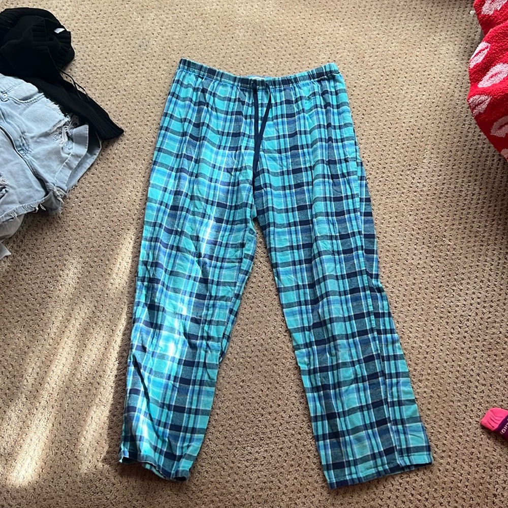 Plaid blue Pyjama pants